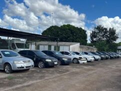 Carros da Polícia Federal vão a leilão no DF