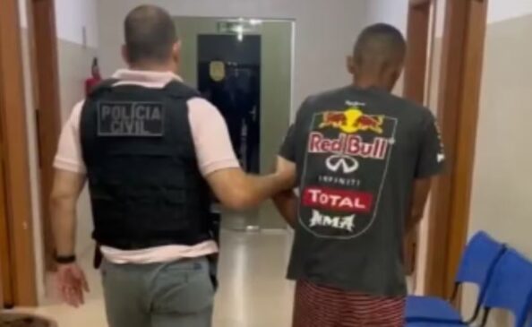 Igor da Silva Nunes Logrado, de 26 anos, suspeito de matar Elias Vicente da Silva