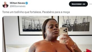 Milton Neves posta foto falsa de Jojo Todynho pelada