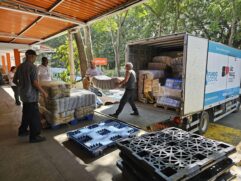 Governo de SP encaminhou nesta segunda o primeiro lote com doações para as vítimas das chuvas no Rio Grande do Sul