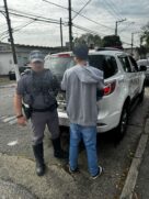 Policiais capturaram dois sujeitos procurados pela Justiça, na zona sul de São Paulo