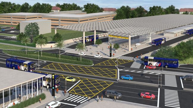 Estação do Metrô de Taboão da Serra, na Grande SP, também irá abrigar um terminal de ônibus