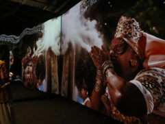 Mostra Línguas Africanas que Fazem o Brasil, com curadoria de Tiganá Santana, no Museu da Língua Portuguesa.