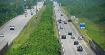 Rodovia do SAI tem 6 km de lentidão nesta segunda