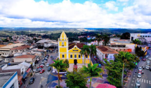 Vista aérea de Itapecerica da Serra