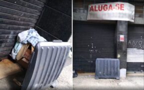 Local em que o suspeito teria estuprado a moradora de rua