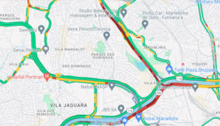 Trânsito na marginal Tietê dia 22 de maio de 2024
