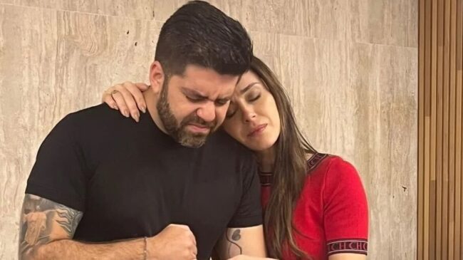 Em meio ao luto que o casal enfrenta, Nadja Haddad, de 43 anos, se declarou ao marido