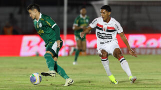 Equipe de Abel Ferreira venceu o jogo de ida por 2 a 1, no Allianz Parque, e fez valer o regulamento