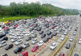 Anchieta fica parada do km 36 ao 40 após acidente; foto ilustrativa