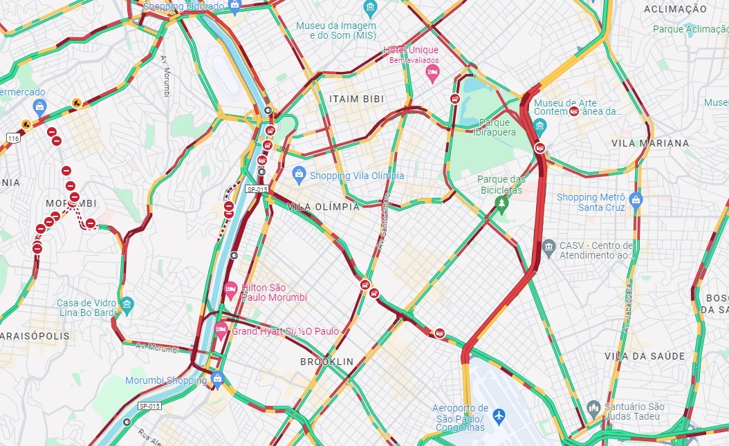 São Paulo tem 630km de lentidão