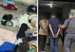 Três suspeitos foram detidos, incluindo um menor de idade e uma grávida | Reprodução