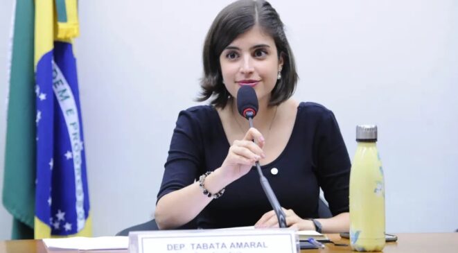 A deputada e pré-candidata Tabata Amaral