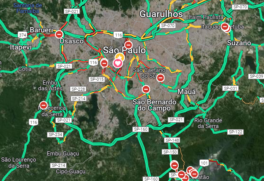 Trânsito na entrada de SP em 4 de junho