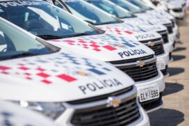 Viaturas da Polícia Militar de São Paulo