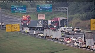 Acidente grave na Rodovia dos Bandeirantes