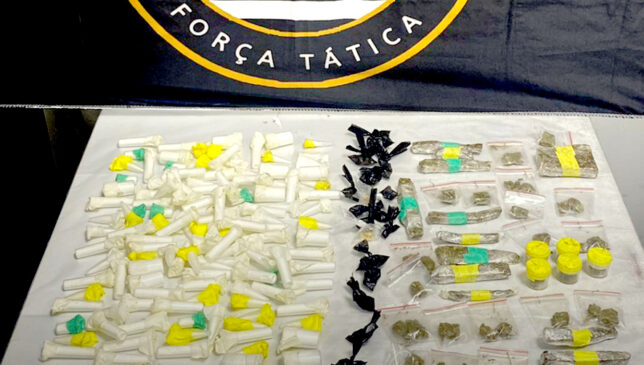 PM prende homem e apreende adolescente por tráfico de drogas em Itapecerica da Serra, na Grande São Paulo
