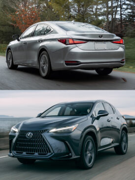 Lexus ES 300h e NX 350h