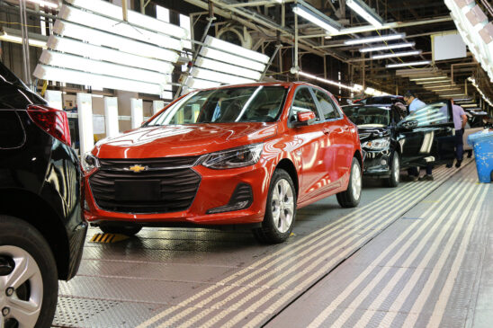 fábrica da General Motors na cidade gaúcha de Gravataí
