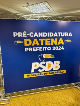O apresentador José Luiz Datena lançou sua pré-candidatura à Prefeitura de São Paulo na última quarta-feira