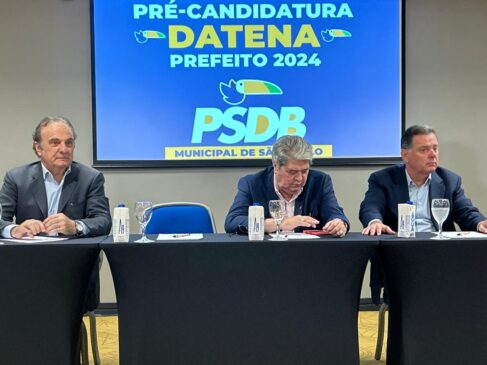 Datena na pré candidatura