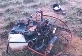 Edson Valgrande de 44 anos que morreu após a  queda de um paramotor