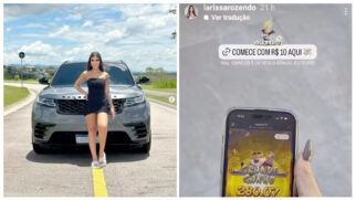 Influencer Larissa Rozendo é investigada por promover o 'Jogo do Tigrinho'