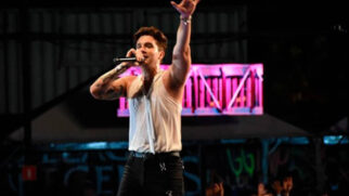 Luan Santana durante show em 2023