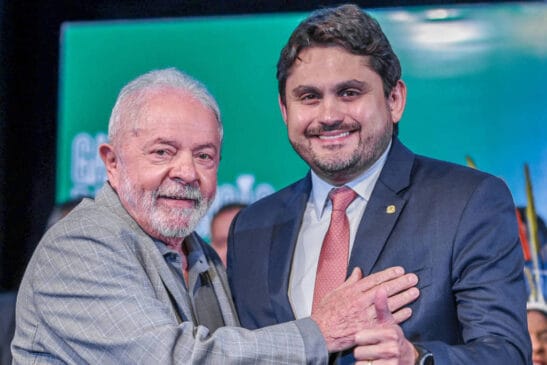 Lula e o ministro Juscelino Filho
