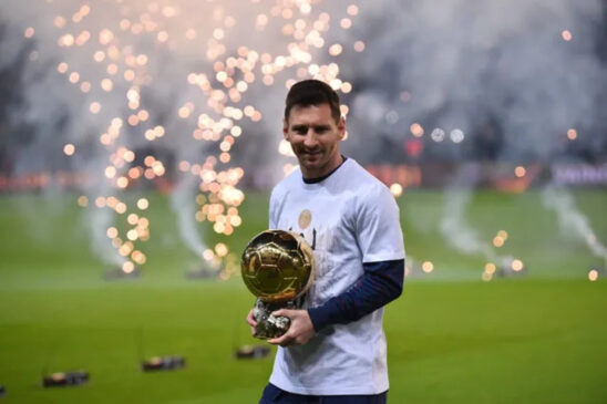 Lionel Messi é o maior vencedor da Bola de Ouro, com oito troféus