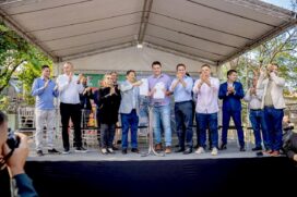 O evento realizado na nova sede da Prefeitura de Taboão da Serra, no Parque Assunção, contou com a presença de diversas autoridades locais e estaduais