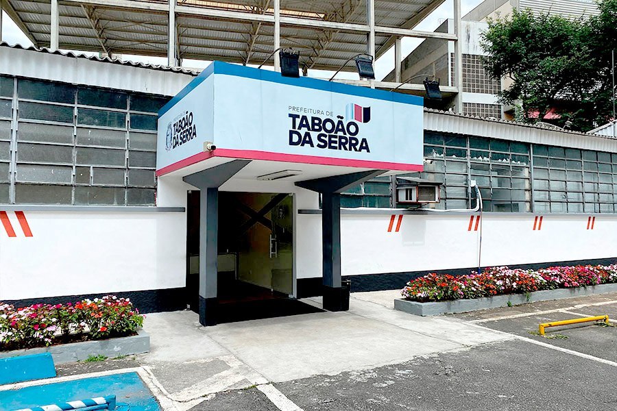 Fachada prefeitura de Taboão da Serra