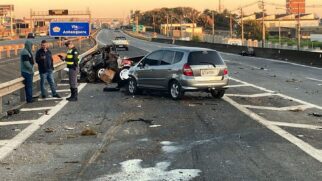 Acidente na Rodovia Anhanguera
