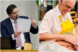 CPI proposta Rubinho Nunes queria investigar a atuação de ONGs na região da Cracolândia e padre Júlio Lancellotti/Divulgação/Câmara Municipal de São Paulo e Reprodução/Instagram