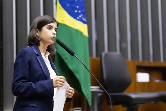 A deputada federal Tabata Amaral