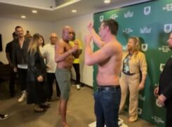 Anderson Silva e Chael Sonnen lutam novamente, dessa vez com luvas de box