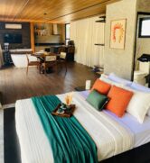 Casa containers foram uma atração na feira
