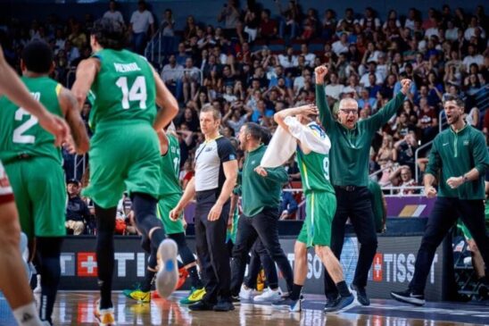 A seleção brasileira de basquete está classificada para as Olimpíadas de Paris 2024