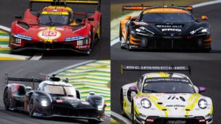 Ferrari 499P bicampeã de Le Mans, do McLaren 720S GT3 EVO, do Toyota GR010 e do Porsche 911 GT3-R