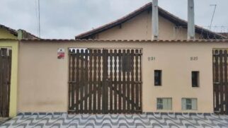 Casa em Mongaguá disponível no leilão