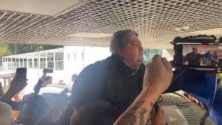Datena se envolve em briga durante sua convenção na Capital