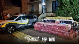 Motorista do caminhão foi preso em flagrante