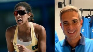 Gustavo Villani chamou, em transmissão ao vivo na TV Globo, a atleta de vôlei de praia do Brasil Ana Patrícia de "peituda" durante partida contra a Espanha
