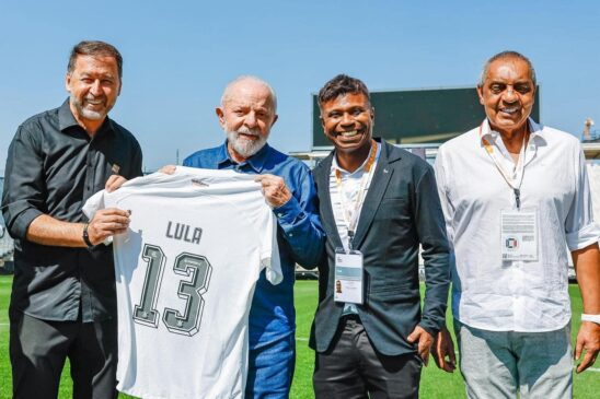 O presidente Lula é torcedor do Corinthians