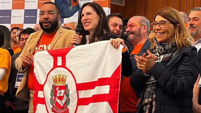 Marina Helena foi oficializada neste domingo como candidata à Prefeitura de São Paulo