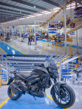 Fábrica da Bajaj em Manaus e da primeira Bajaj Dominar 400 "made in Brazil"