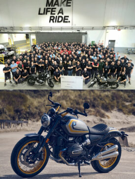 BMW R 12 na fábrica do BMW Group em Manaus