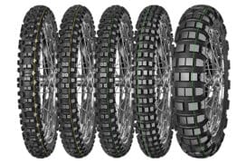 Linha de pneus de motocicleta Mitas