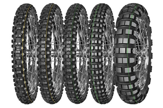 Linha de pneus de motocicleta Mitas
