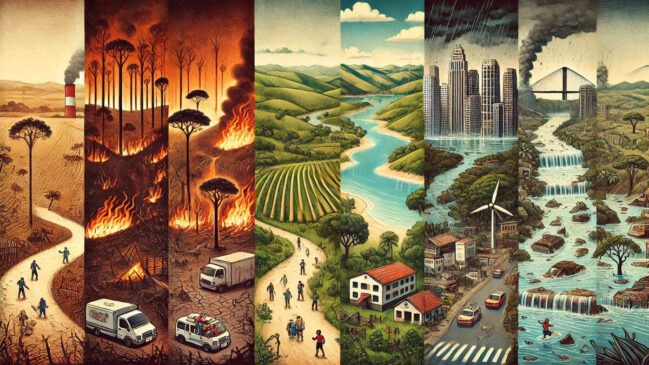 Nordeste mais seco, Sul mais úmido, ondas de calor no Sudeste e incêndios no Norte são alguns dos efeitos climáticos observados em diferentes partes do país